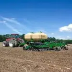 Sowing of row crops